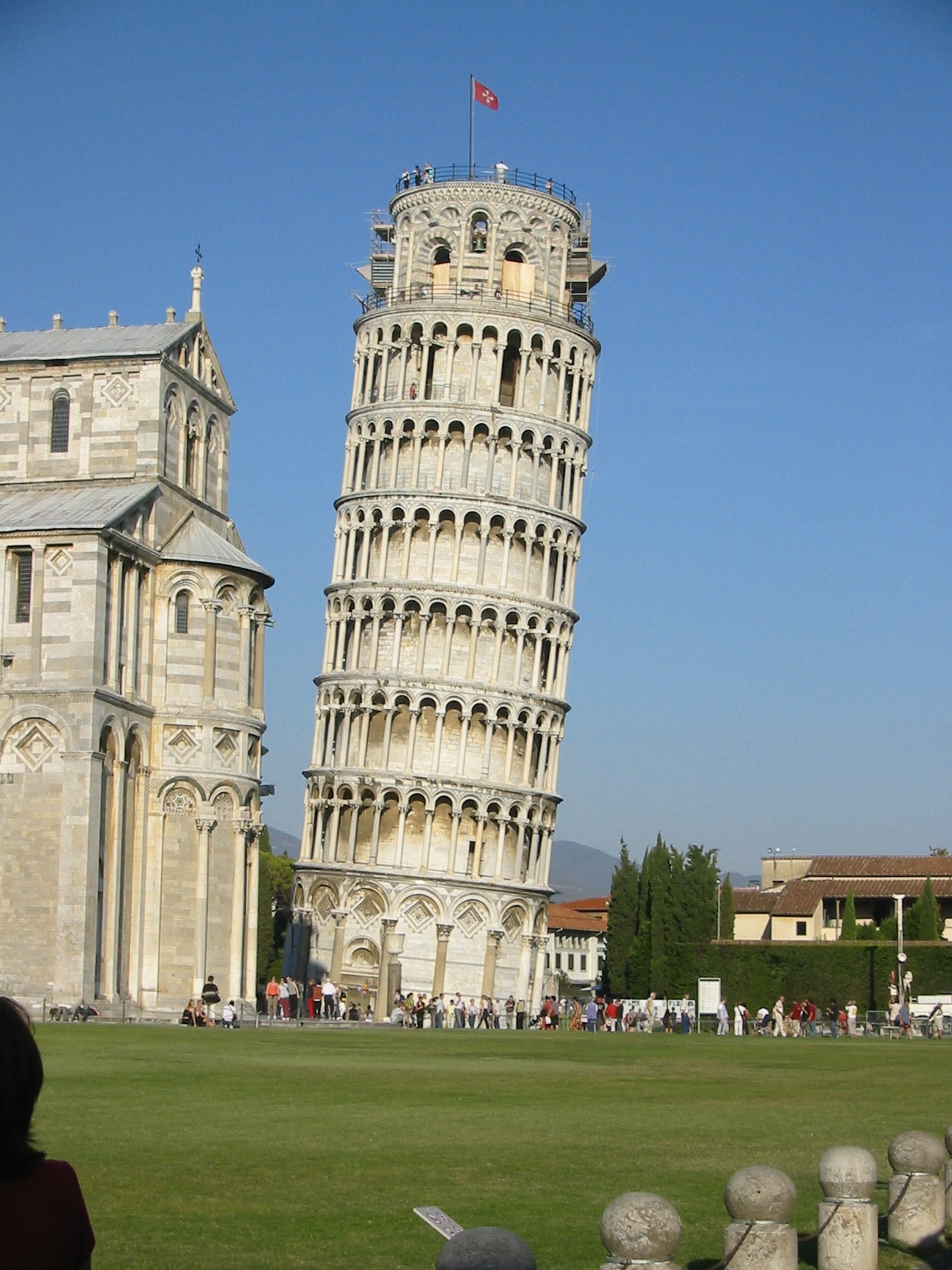 Bell Tower of Cathedral in Pisa, Italy